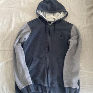 Hurley Getaway Fleece Jacket Zip Hoodie Men’s Obsidian Medium